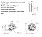 1503 mootor koos propelleriga - Image 3