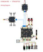 DakeFPV F722+6S 55A stack - Image 2