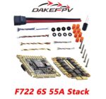 DakeFPV F722+6S 55A stack